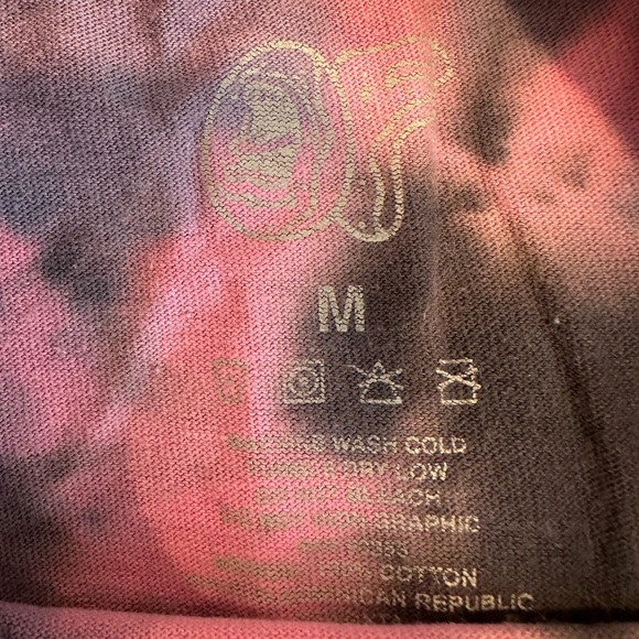 Odd Future X Santa Cruz Sz: M Cropped Tie Dye T Shirt Doughnut Graphic Skater. - Picture 6 of 6